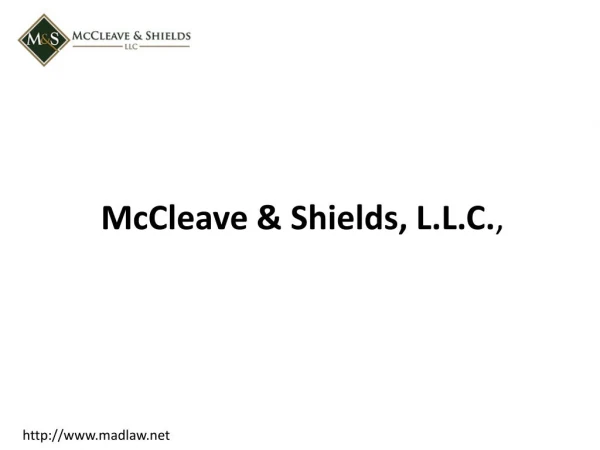Law firm of McCleave & Shields, L.L.C.