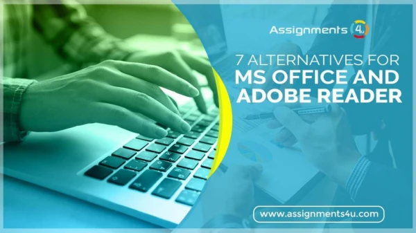 Get easily the 7 alternatives to Microsoft office