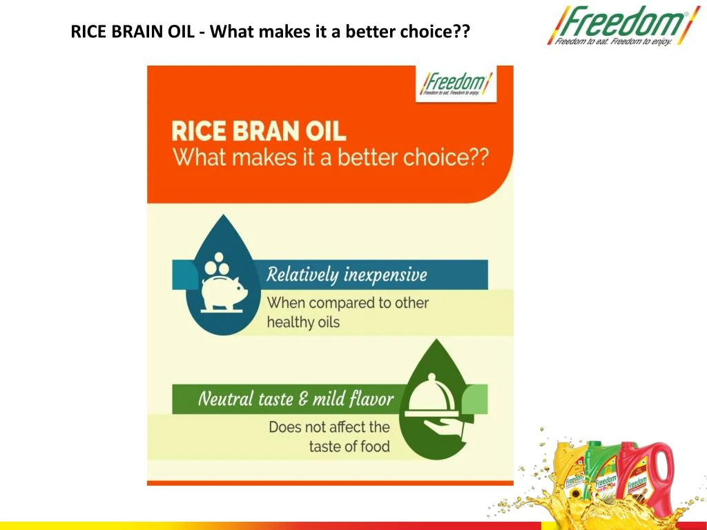 rice brain oil what makes it a better choice
