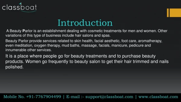 Beauty Parlour Course in Pune