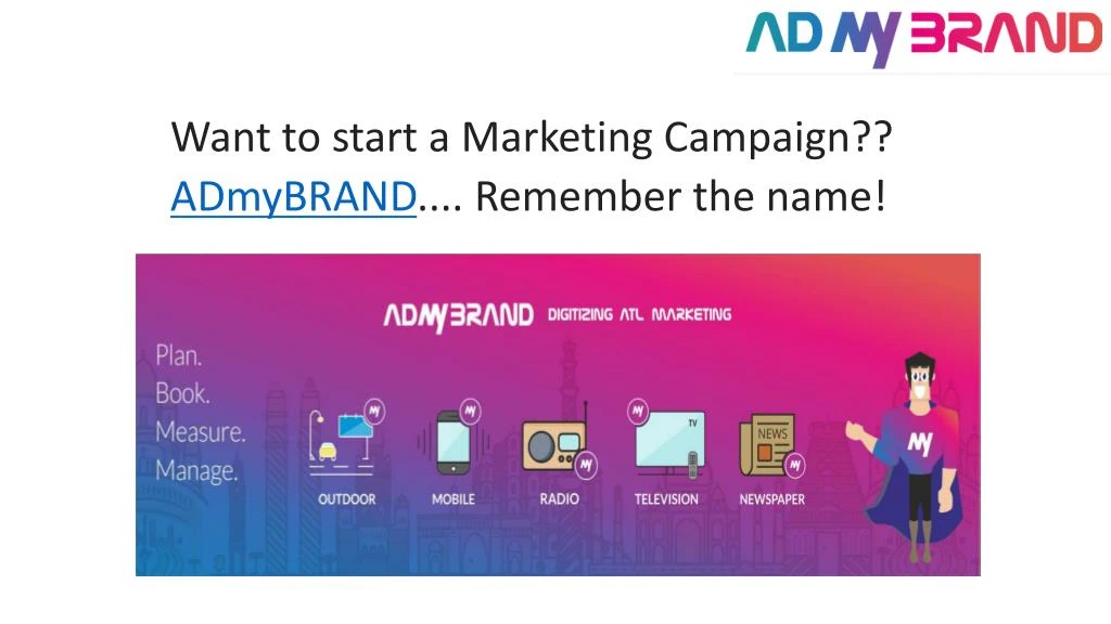 want to start a marketing campaign admybrand