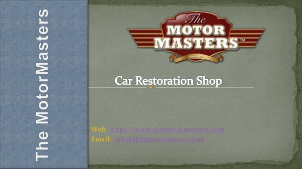Mustang Restoration Shop