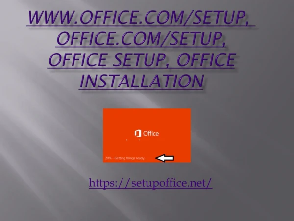 MS Office Setup download & activation | Office.com/setup