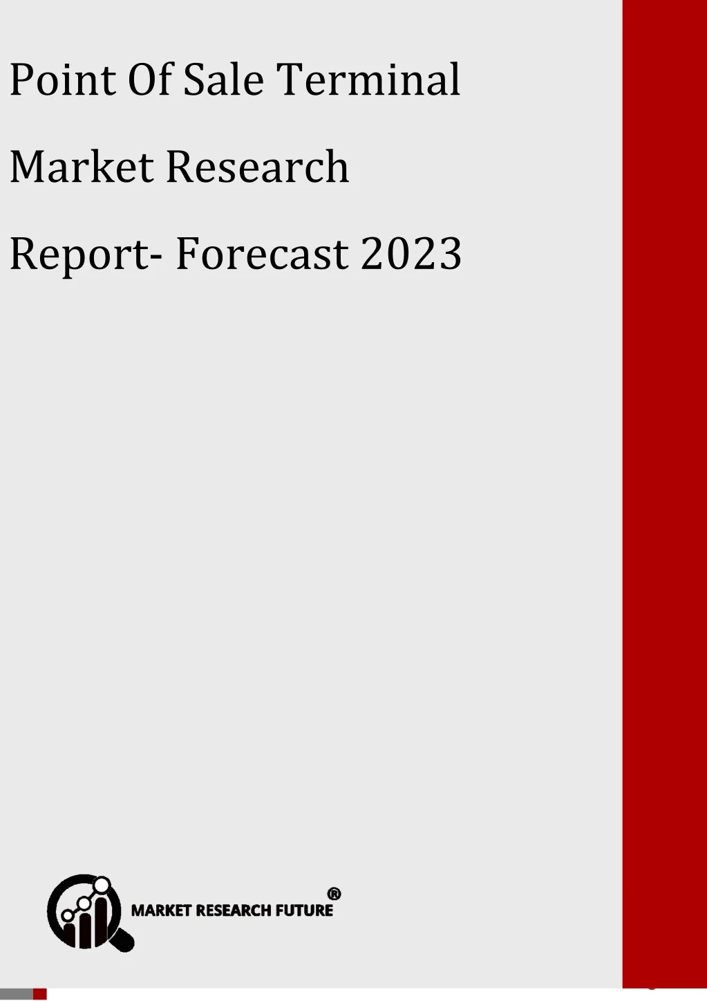 point of sale terminal market research report