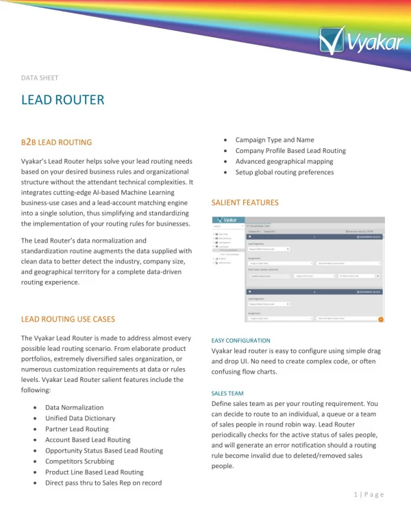 Lead Router