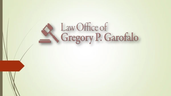 The Law Office of Gregory P. Garofalo
