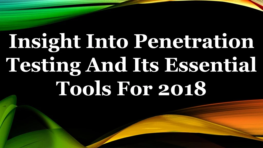 insight into penetration testing