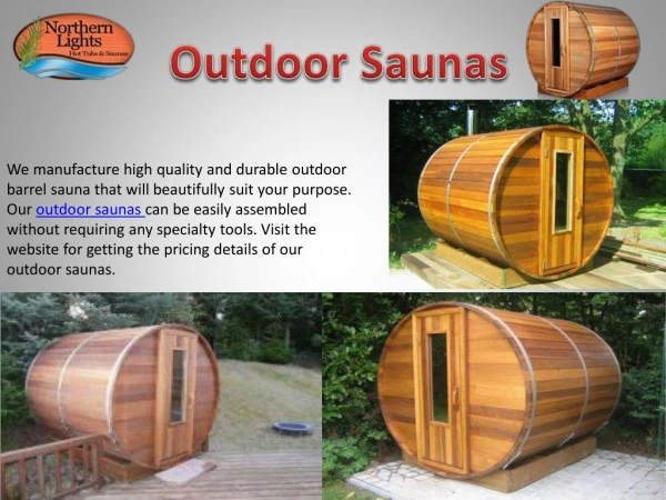 Best Outdoor Saunas