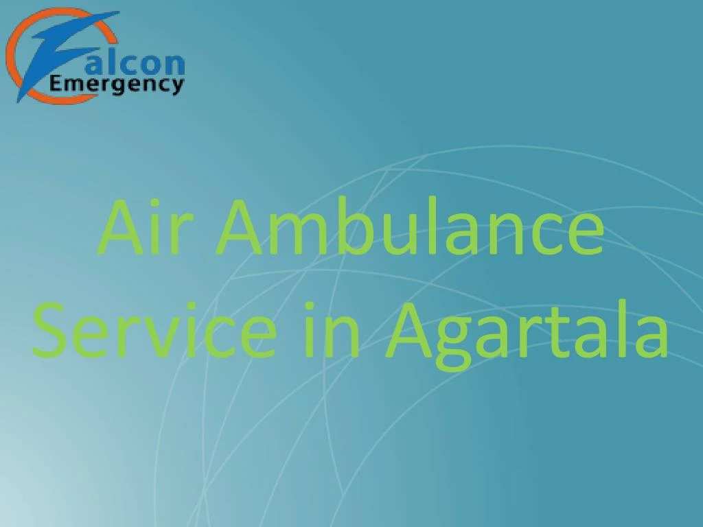 air ambulance service in agartala