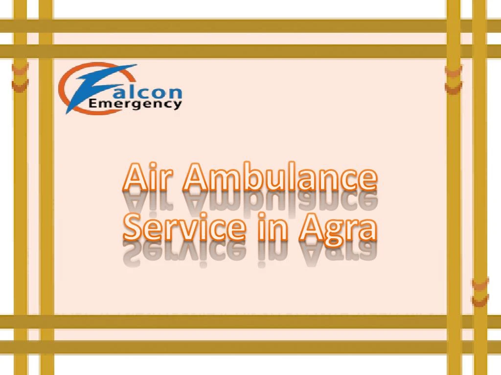 air ambulance service in agra