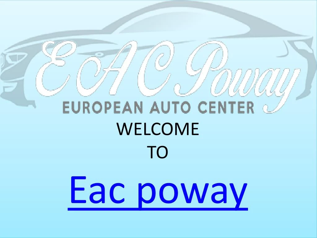 welcome to eac poway