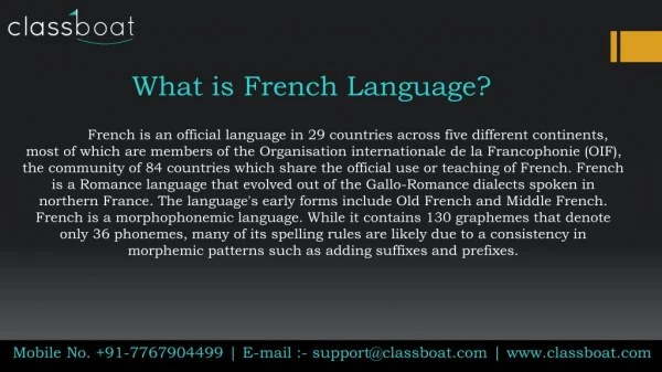 french classes in pune
