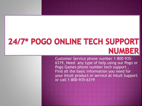 1800-935-6319-Pogo games tech support phone number in usa