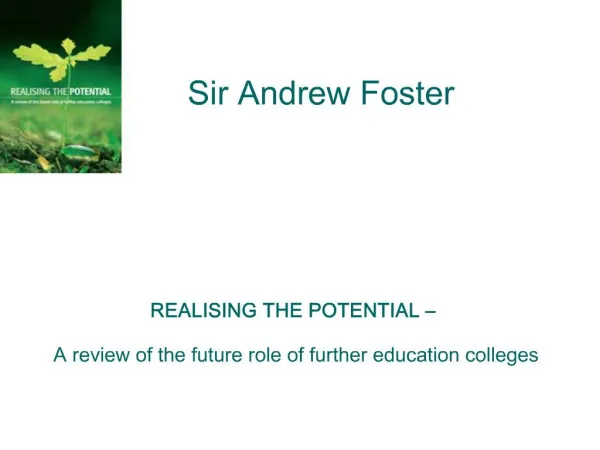 Sir Andrew Foster