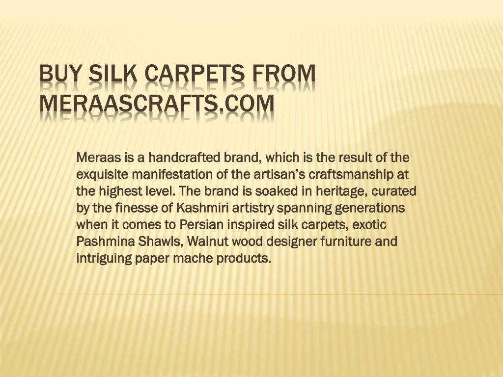 buy silk carpets from meraascrafts com