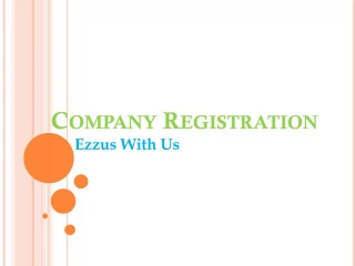 Company Registration - slide 1