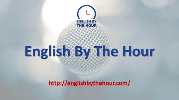 Effective speech coaching | English by the Hour