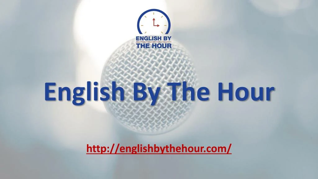 english by the hour