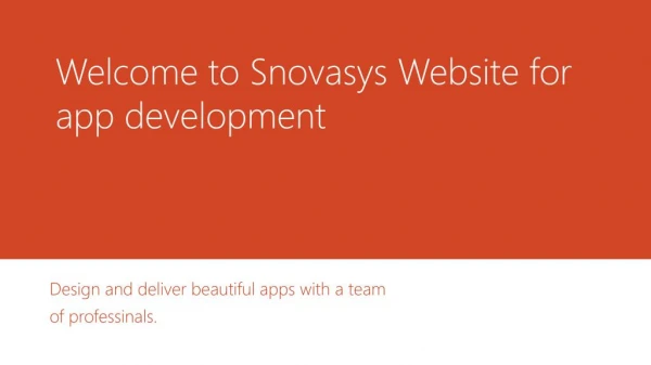 CSS3 Servcies, CSS3 Experts, CSS3 Development Services and Developers | Snovasys.com