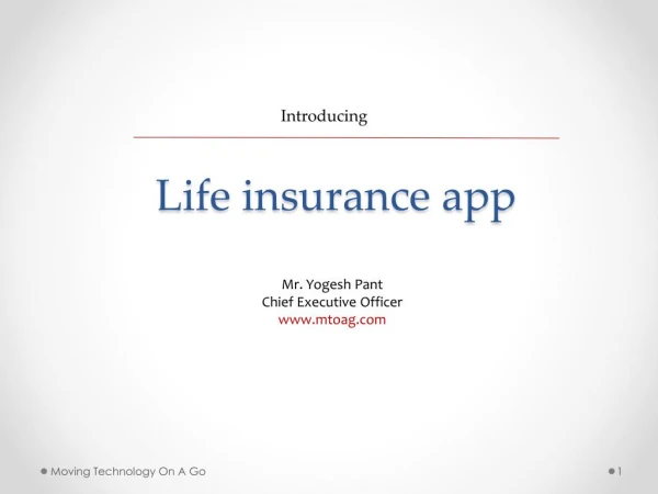Insurance Mobile App Development