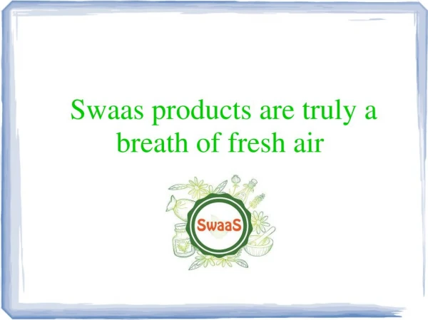 swaas products