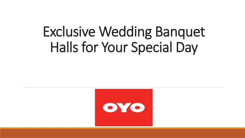 exclusive wedding banquet halls for your special day