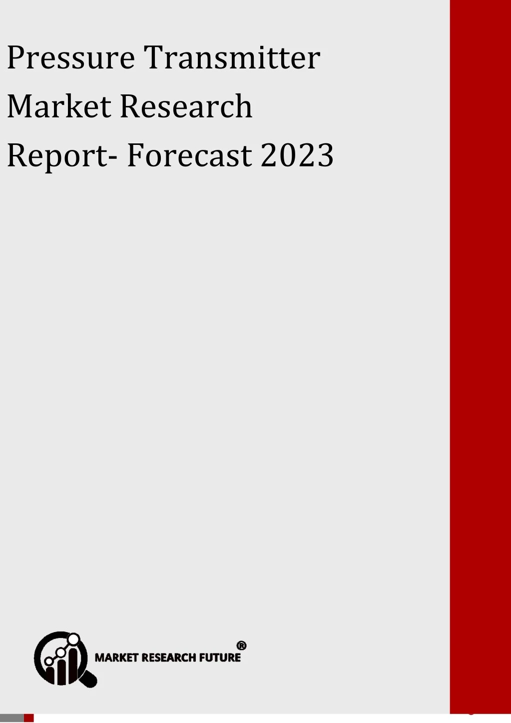 pressure transmitter market research report