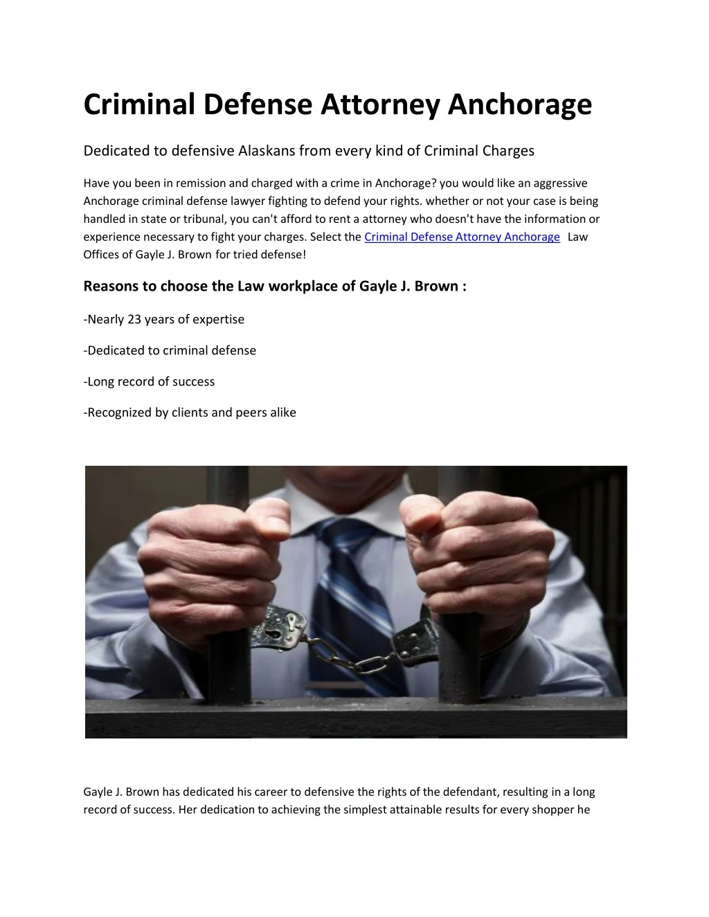 criminal defense attorney anchorage