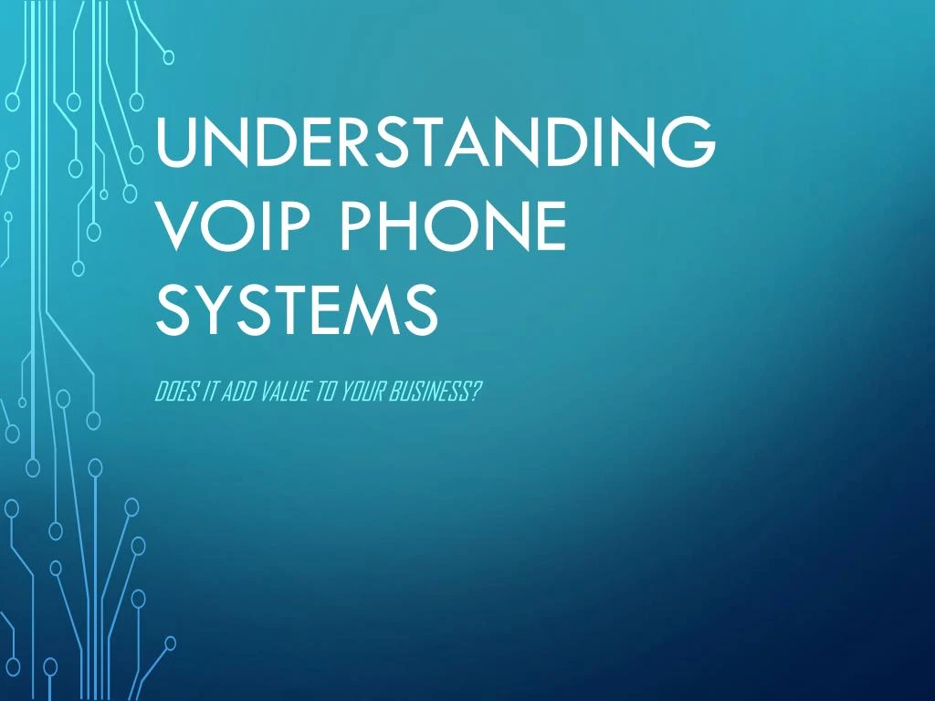 understanding voip phone systems