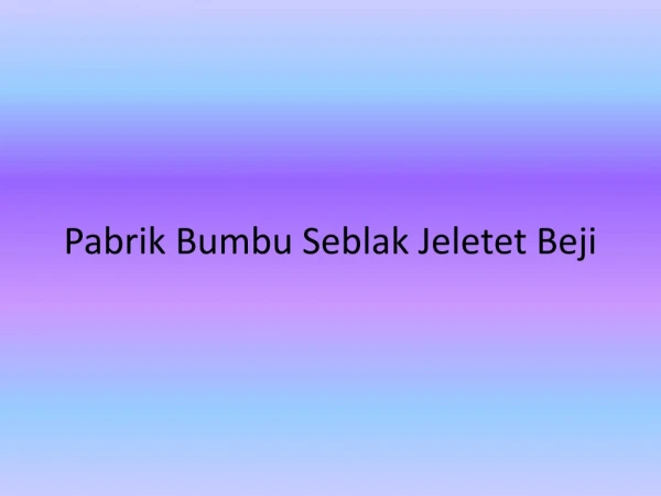 Maknyuss!! 0857.7940.5211, Pabrik Bumbu Seblak Jeletet Beji