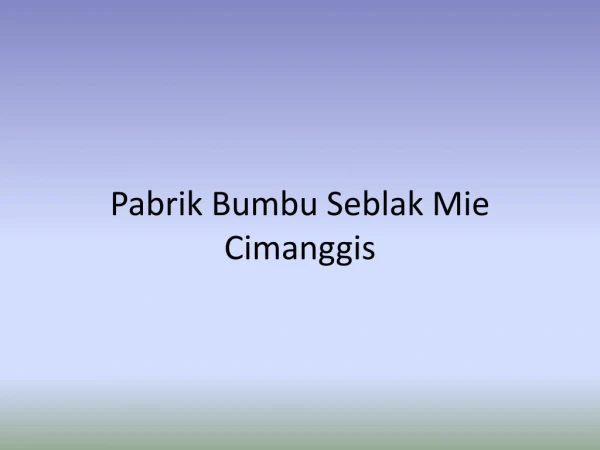 Maknyuss!! 0857.7940.5211, Pabrik Bumbu Seblak Mie Cimanggis