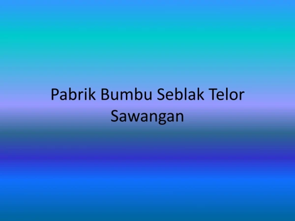 Maknyuss!! 0857.7940.5211, Pabrik Bumbu Seblak Telor Sawangan