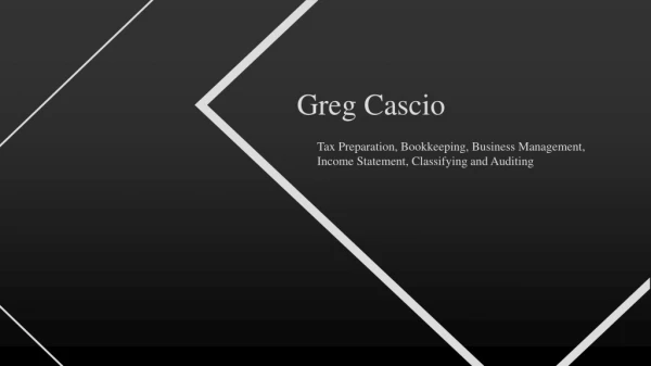 Gregory Cascio - Business Management