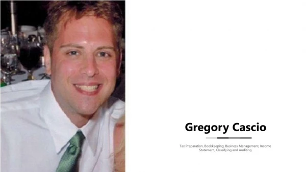 Gregory Cascio From Devon, Pennsylvania
