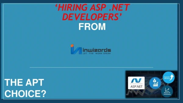 Hire .Net Developers India