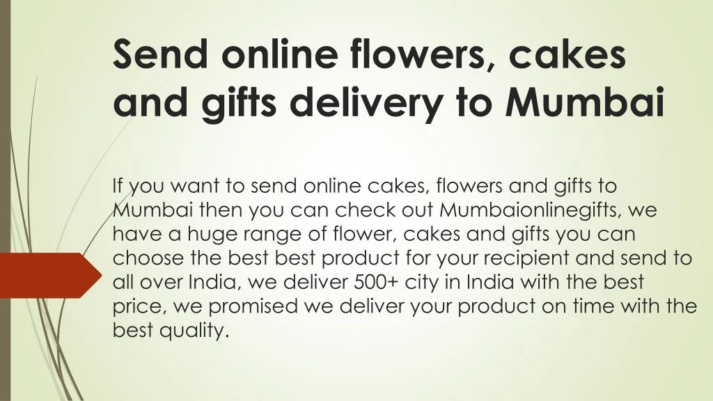 send online flowers cakes and gifts delivery