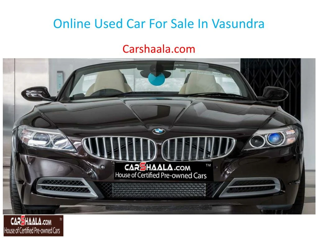 online used car for sale in vasundra