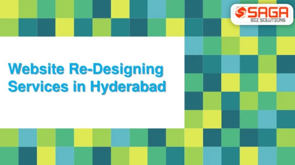 Website Redesign in Hyderabad, Website Redesigning Company in Hyderabad â€“ Saga Bizsolutions