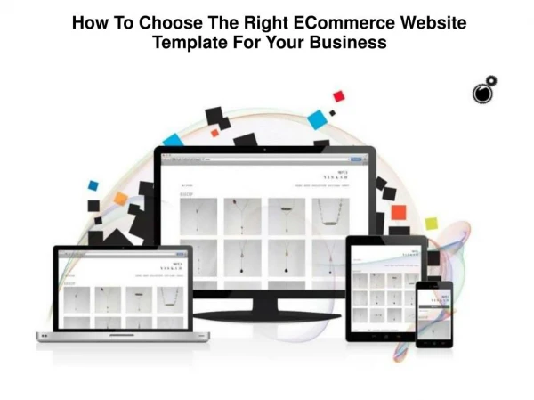 Choose The Right ECommerce Website Template For Your Business