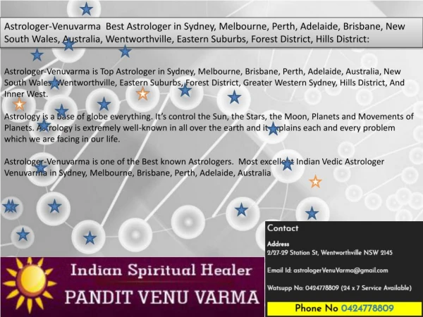 Best indian astrologer in Perth