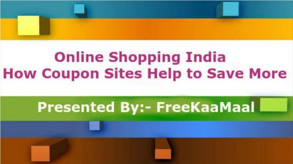 Online Shopping India - How Coupon Sites Help to Save More