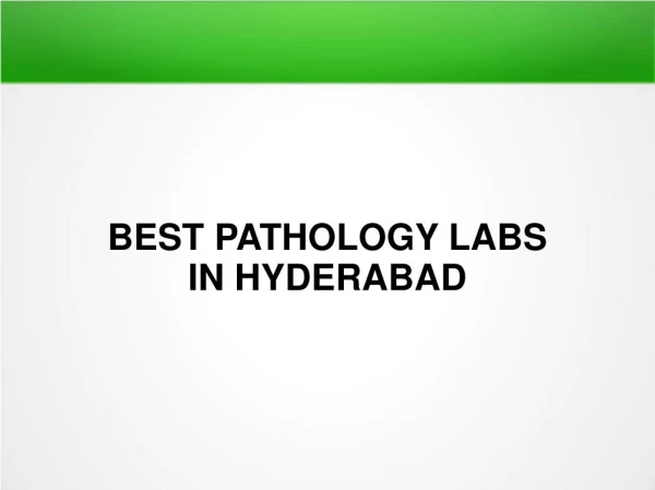 Complete Blood Count Test in Hyderabad