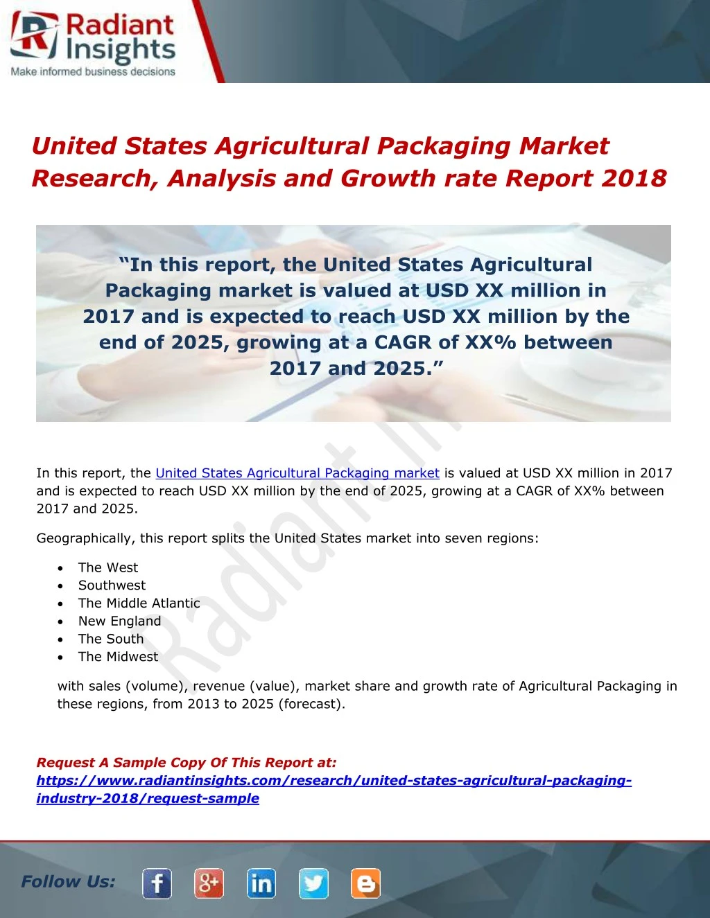 united states agricultural packaging market