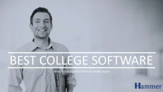 Fee Management Software for College - slide 1