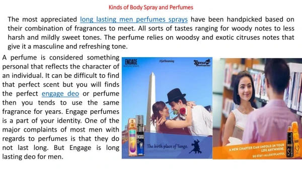 Long Lasting Engage Deodorant For Men At The Best Price In India