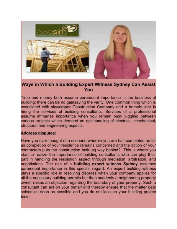 Find Construction Project Manager in Sydney.