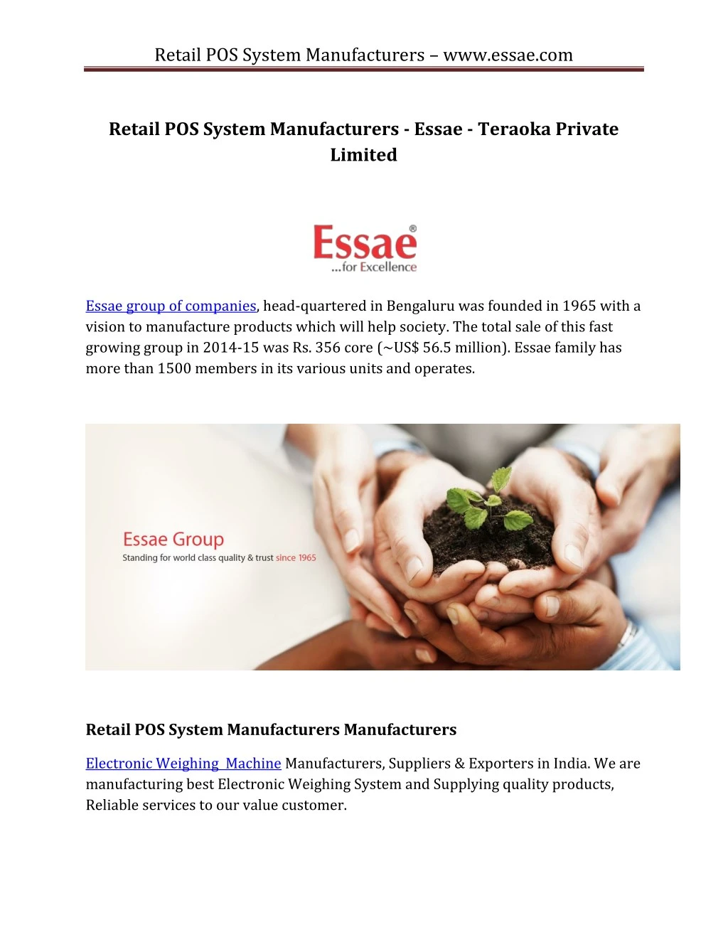 retail pos system manufacturers www essae com
