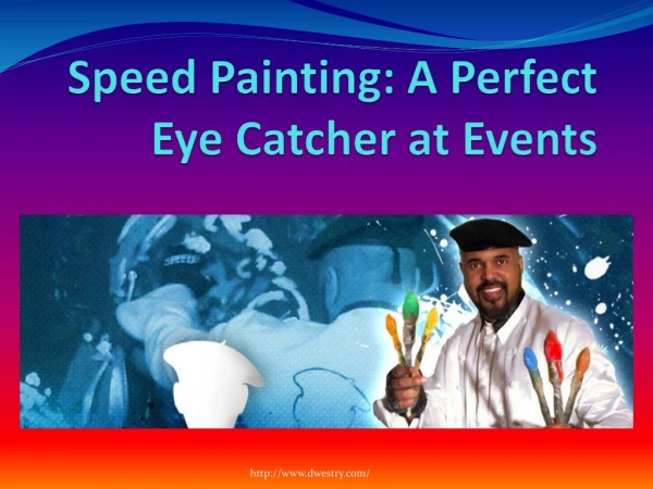 Speed Painting: A Perfect Eye Catcher at Events