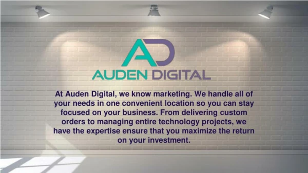 Website Design Austin by Auden Digital