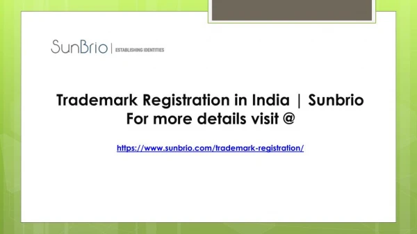 Trademark Registration | Implications Post Registration of a Trademark